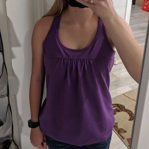 Athleta purple tank top